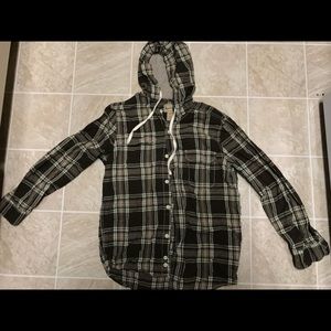 Button down w/hoodie!